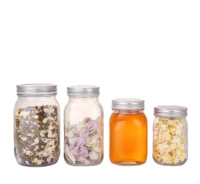 China Freshness Preservation High Quality Glass Mason Jar Storage Jam Pickle Jar for sale