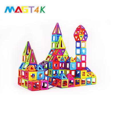 China High Quality Building Toy Montessori Magnetic Blocks Stem Learning Toy ABS Plastic Kids Educational Toys for sale