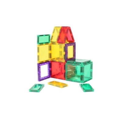 China Construction Toy Educational DIY 60 Pcs Magnet Building Tiles Magnetic Tiles Toys For Children CPSC, CE, EN71, ASTM for sale