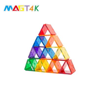 China Building Toy MAGT4K Educational Toys Kids Magnetic Blocks Toys Magnetic Toy Education Magnetic Tiles Kids for sale