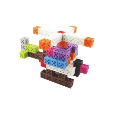 China 2020 Popular 186PCS Building Toy Cubes Blocks To Build Toy Children Smart Block Plastic Blocks Toys for sale