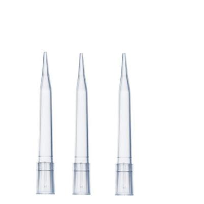 China Lab Research Factory High Quality Universal White Pipette 300ul Tips for sale