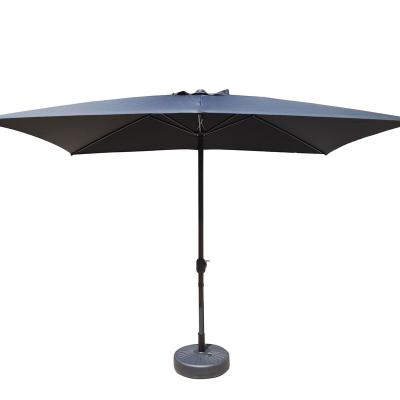 China Modern Hot Sale 180g Polyestger 2*3m Outdoor Market Foldable Umbrella With Crank for sale