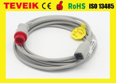 China Medische 78205A Invasieve de Bloeddrukibp Kabel van de fabrieksprijs, Ronde 12pin aan Abbott-Adapter Te koop