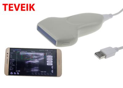 China USB Ultrasound Scanner Linear Probe ISO Android Ultrasound Transducer Probe for sale