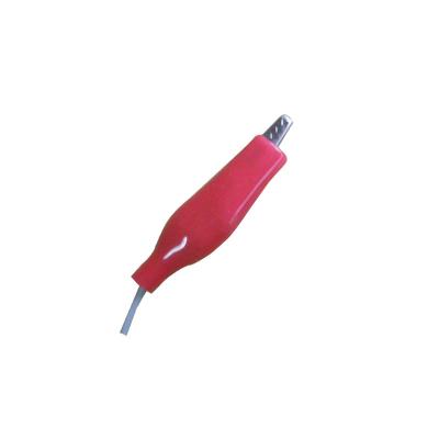 China Customize Length Electrode Cable , DIN 2 Plug Active Eeg Electrodes With Red Cover for sale