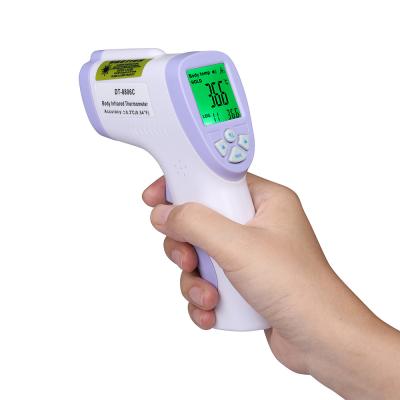 China Digital High Precision Temperature Sensor non contact infrared forehead thermometer for sale