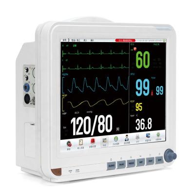 China Van de de Machine het Professionele Multiparameter van impulsoximeter Touche screen van de de Monitorsteun Geduldige Te koop