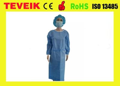 China Medical AAMI Level 3 EO Sterile Disposable Reniforced Sterile Surgical Isolation Protective Gowns for sale