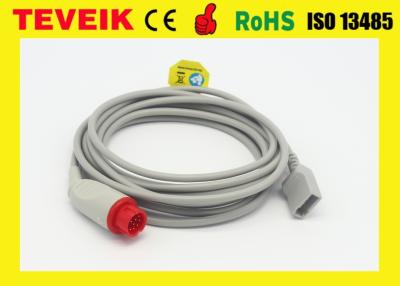 China Cabo de Spacelabs IBP do dispositivo médico com transdutor de Utá/12pin redondo ao adaptador de Utá à venda