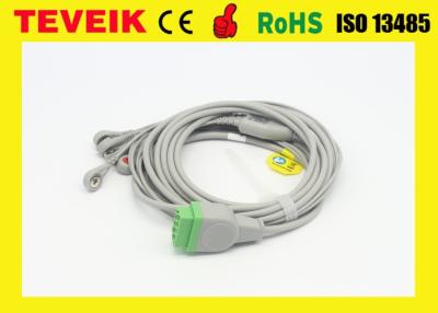 China Cabo reusável médico de Marquette 11pin ECG do traço de GE da fábrica de Teveik para o monitor paciente à venda