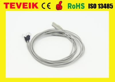 China Cable niquelado de los electrodos EEG del cobre EEG para la máquina portátil de EEG en venta