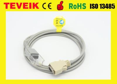 China Siemens Drager SpO2 Extension Cable Compatible with IACS C500 14pin to DB 9pin for sale