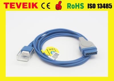 China GE Nellco-r Oximax 2021406-001 SPO2 Extension Cable for  for Nellco-r Oxi GE 2500 11pin for sale