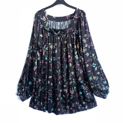 China Anti-Static Summer 16mm Stretch Silk Satin Printed Fabric Long Sleeve A-Line Short Skirts For Girl for sale