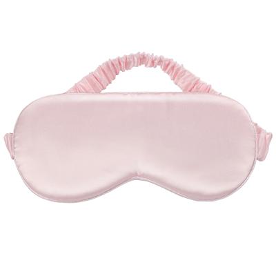 China Adjustable Soft Children's Sleep Mask Mulberry Silk Eye Mask Silky Eye Mask for sale