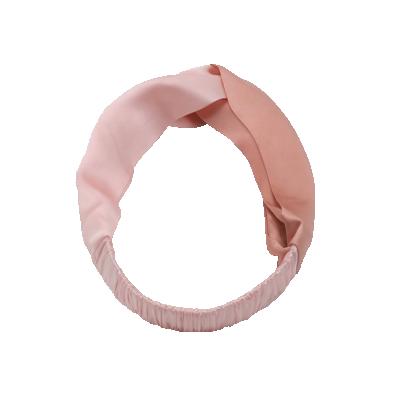 China New Party Products High Quality Satin Headband 22mm Solid Color Mulberry Silk Hairband For Women for sale