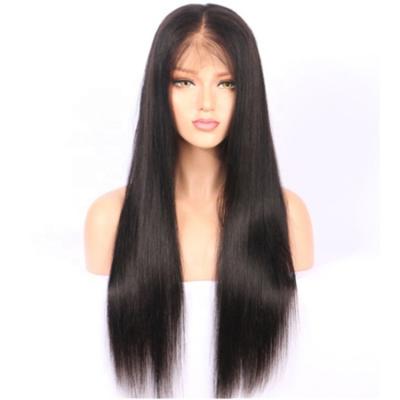 China Cheap Quality Brazilian Silky Straight Full Lace Hair Wigs For Women Color HD Transparent Lace Front Wig Pre Plucked 360 Lace Frontal Wig for sale