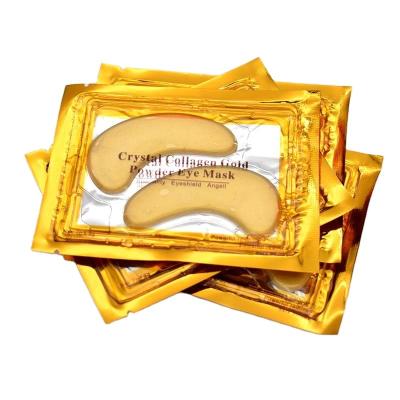 China 24k Anti Wrinkle Collagen Eyemask Beauty Eyes Care Cosmetics Moisturizing Anti Wrinkle Dark Circles Anti Aging Remove Gold Eye Mask for sale