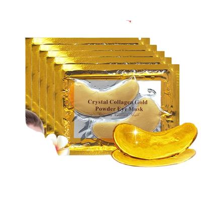 China Anti-wrinkle 24k Gold Collagen Eye Patch Beauty Eyemask Eyes Care Cosmetics Moisturizing Anti Wrinkle Dark Circles Anti Aging Remove Eye Mask for sale