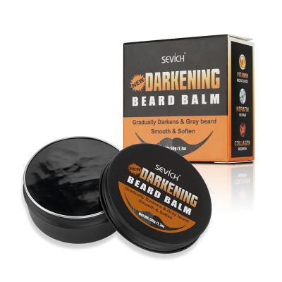 China Moisturizing Wholesale Men Scented Beard Balm Professional Beard Styling Care Oil for sale