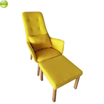 China (Size) Korea adjustable antique wooden armchairs, high back single chair, leisure chair with stool 2232 for sale