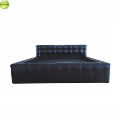 China Latest Double Storage Bed Designs, Leather Bedroom Bed with Single, Double, Queen for sale