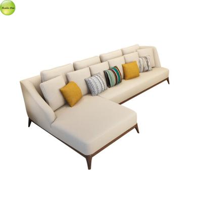 China (Others) New Cavite L Shaped Sofa Adjustable Genuine Leather Sofa Furniture Design L Shaped Sofa for sale