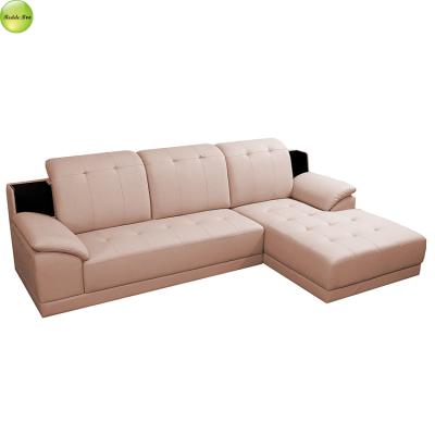 China American Style Deep Corner Adjustable Sofa Living Room Leather Furniture (Size) On Sale for sale