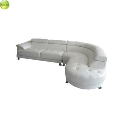 China Chesterfield 8 Seater Europe (Other) Italian Europe (Other) Multifunctional Leather Living Room Corner Sofa Set White Adjustable for sale