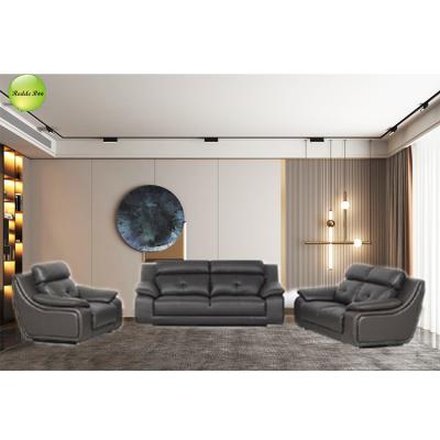 China New Design Living Room Dubai Sectional Leather Sofa Leather Storage Furniture for sale