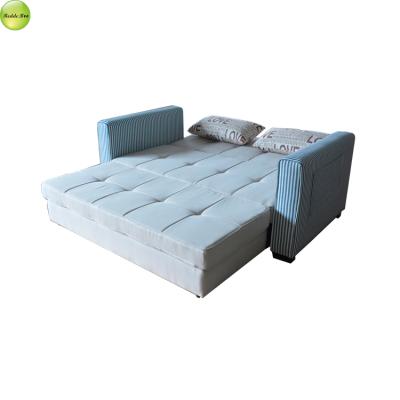 China Small Home Storage Design Couch Sofa Bed 2 Seat Sofa Bed Used Fabric Cover for sale