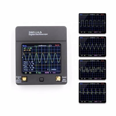 China DSO 112A TFT Mini Digital Oscilloscope Touch Screen USB Handheld 2MHz 5Msps DSO112A Mini Digital Oscilloscope Interface for sale