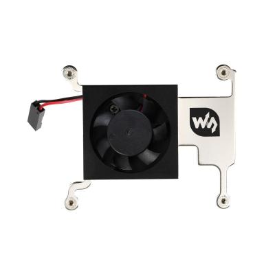 China For raspberry pi Low-profile cpu fan for raspberry pi 4B/3B+/3B, with aluminum alloy bracket for sale