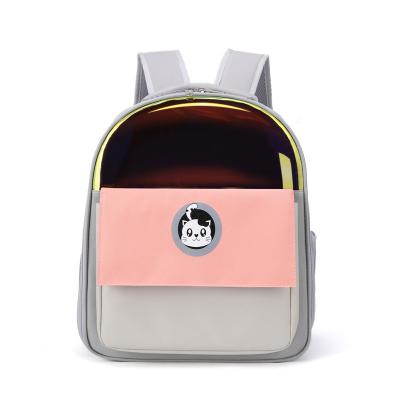 China Fashion Pet Cats Breathable Carrier Bag For Small Dog Backpack Off Shoulder Portable Travel Petbag Petpack Outdoor Wholesale Retail for sale