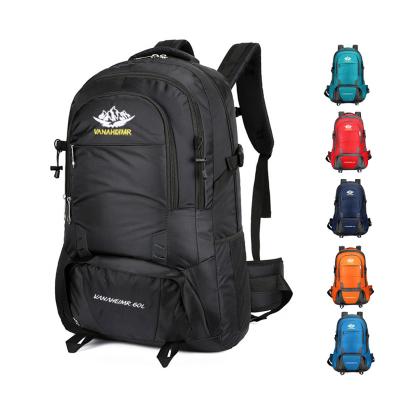 China Wholesale Retail Vintage 51 L Nylon Waterproof Travel Backpacking Mens Hiking Backpacks Hiking Backpack Outdoor Sports Bag Men Backpack Women for sale