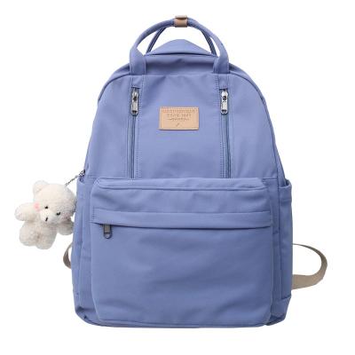 China Korean Style Anti-theft Cute Multifunctional Laptop Backbag Girls Backpack Waterproof Student Schoolbag Wholesale Retail Large Capacity for sale