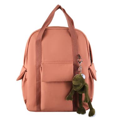 China Fashion anti-theft students waterproof nylon women backpack multi pocket travel bag large capacity girls school backpacks retail wholesale for sale