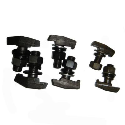 China Hotel Elevator T Type Elevator Machined Guide Rail Clips for sale