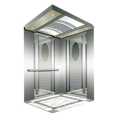 China Stainless Steel Elevator Cabin Material Low Noise Design for sale