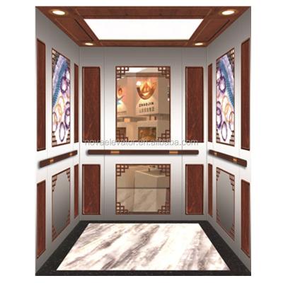 China Low Noise Modern Material Stainless Steel Elevator Cabin Decoration for sale