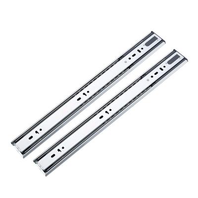 China Hot Sale Professional Drawer Cabinet Lower Price Metal Drawer Slide/Channel Ball Bearing Telescopic Drawer Slide for sale