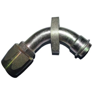 China Lightweight Bus AC Compressor Spare Parts Hose Fitting 90 Pressure Fitting For AC Compressor for sale