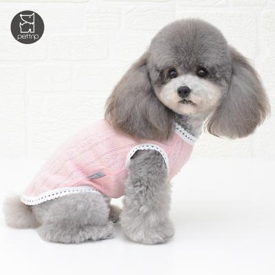 China Summer Pet Clothes Small Dog Clothes Dog Vest Pet Stocked Vest Knit Clothes Pet Clothing and Accessories Puppy for sale