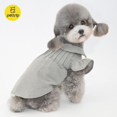 China Stocked Small Dog Clothes Springs And Accessories Fall Dog Shirts And Puppy Pet Dress Clothes for sale