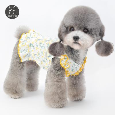 China Stocked Pet Clothing Clothes Small Dog And Accessories Dog Dress Up Pet Clothes Pet Dresses For Summer for sale