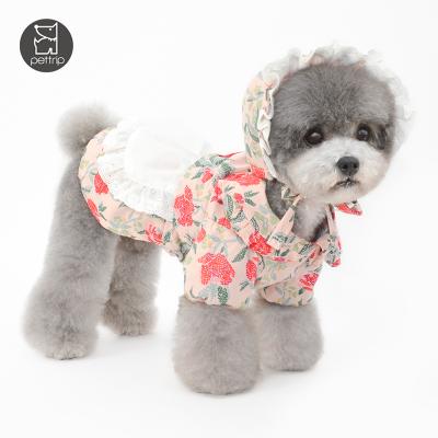 China Stored Accessories Puppy Clothes Pet Dressing Gowns Pet Dog Dresses Small Dog Clothes for sale