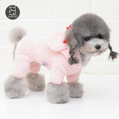 China Stocked Four Legs Dog Clothes Autumn And Winter Pet Clothes Pet Clothes Small Dog Clothes for sale