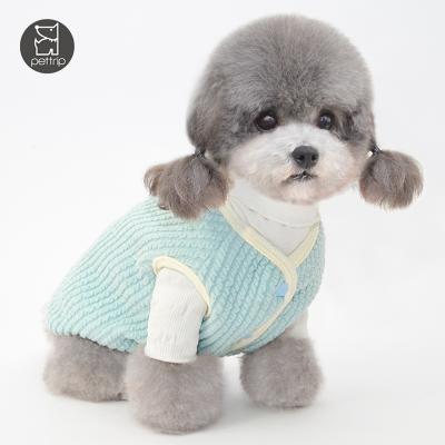 China Autumn and winter LEISURE small dog clothes pet clothing warm clothes pet clothes and accessories dog clothes for sale