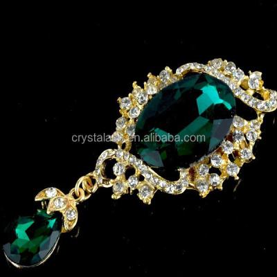 China ALLOY Crystal Clothing Vintage Brooch Pin for sale